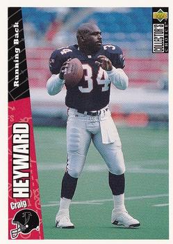 Craig Heyward Atlanta Falcons 1996 Upper Deck Collector's Choice NFL #289